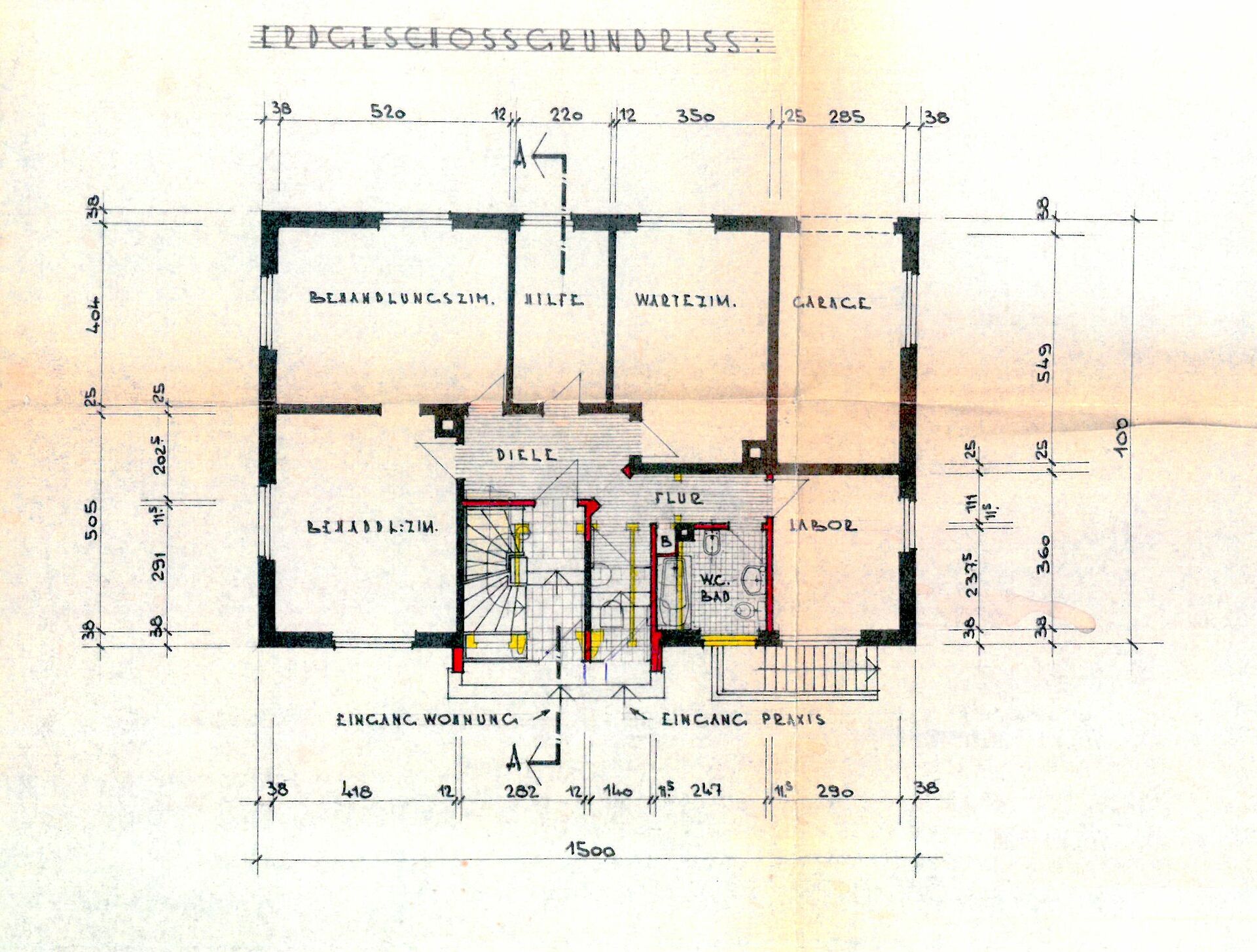Schöne Büro-/Praxisfläche in Mannheim-Friedrichsfeld - VERMIETET - in Mannheim