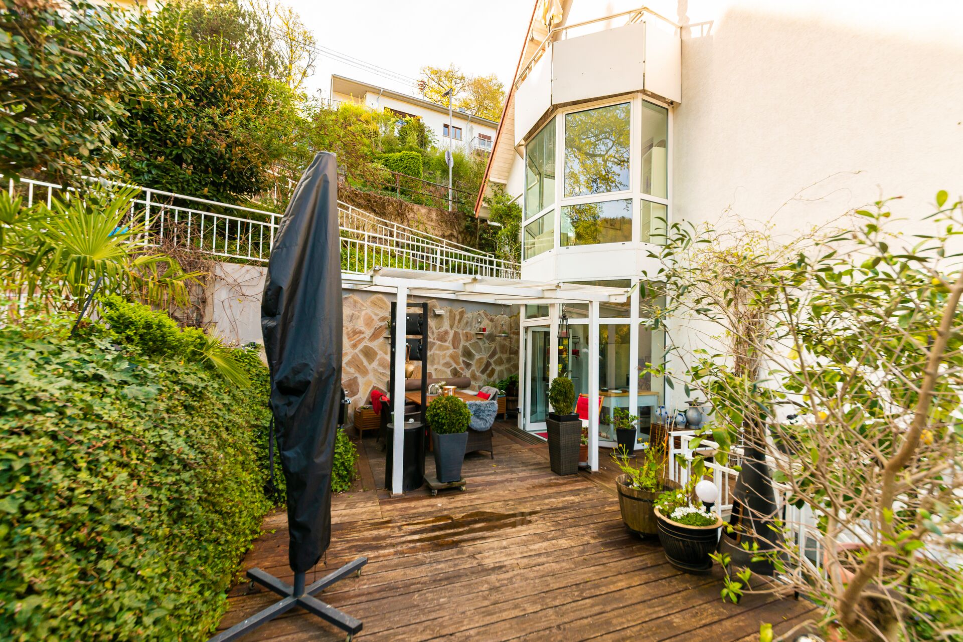 Komfortables Terrassenhaus Schriesheim, Hang in Schriesheim