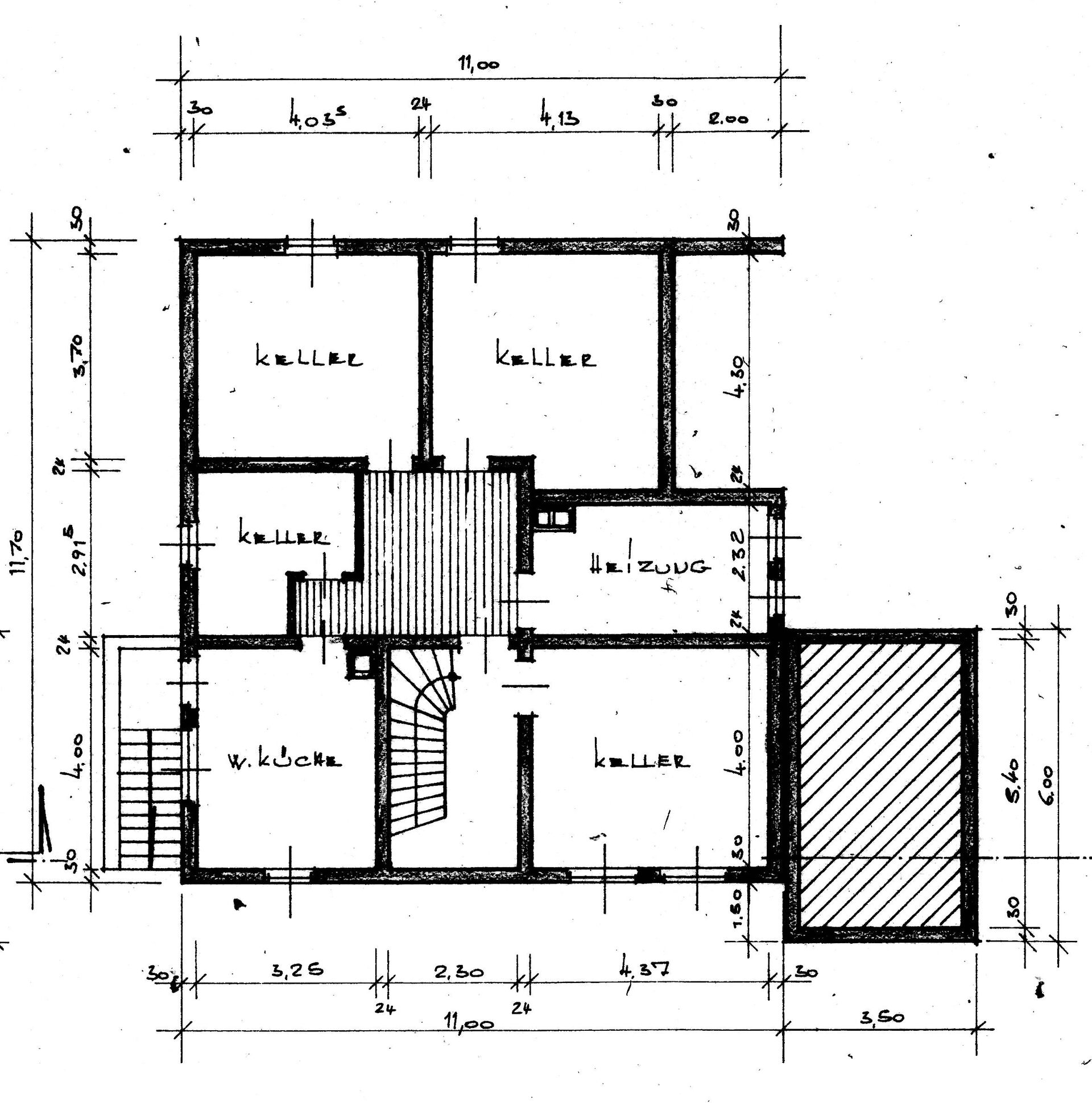 Zentrumnahes u. gepflegtes 2 Familienhaus, Weinheim-Nordstadt in Weinheim