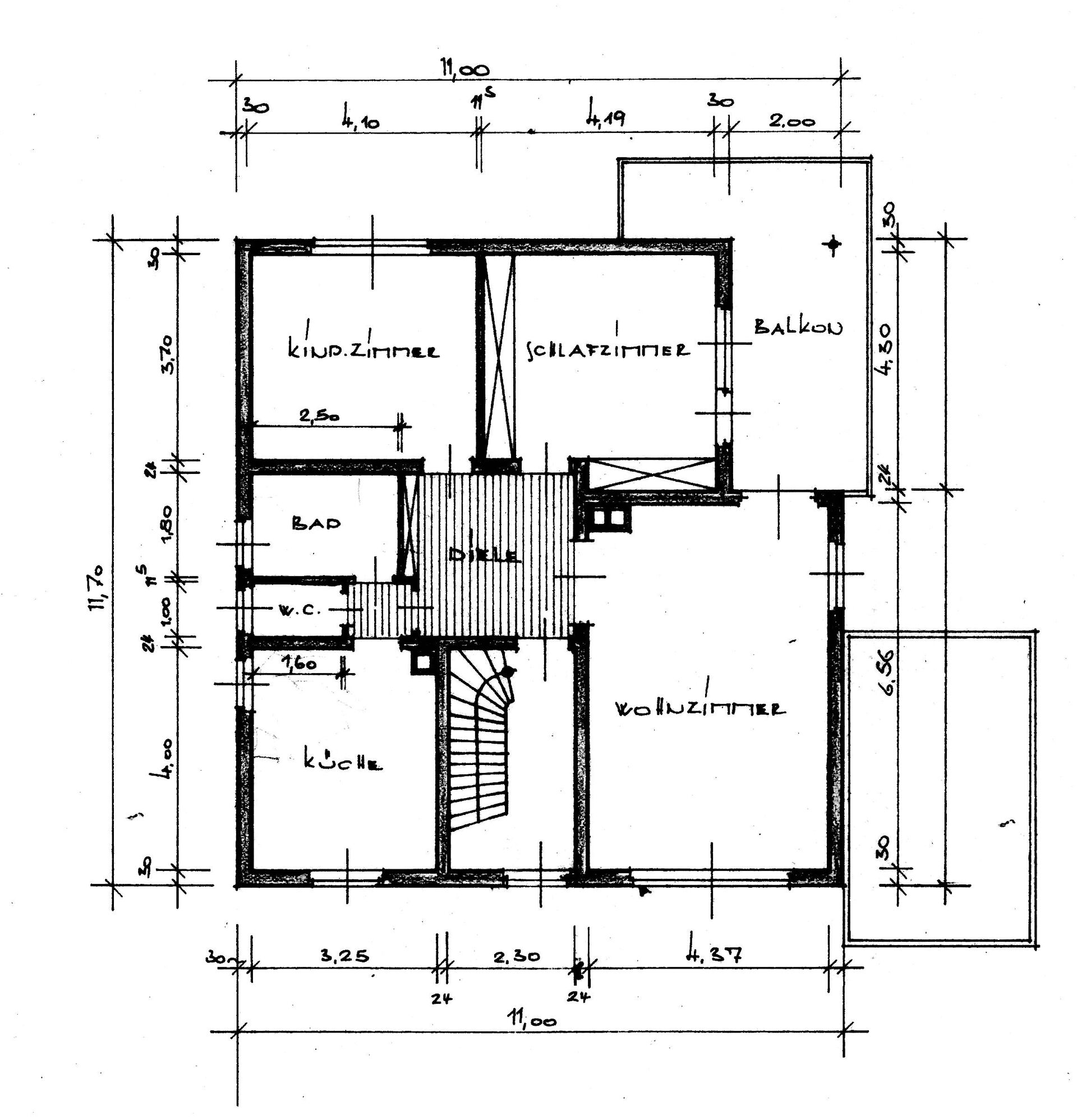 Zentrumnahes u. gepflegtes 2 Familienhaus, Weinheim-Nordstadt in Weinheim